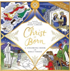 Christ is born - a coloring book