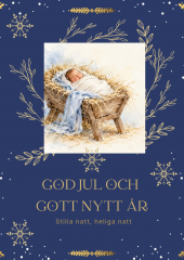 Julkort dubbelt m kuvert